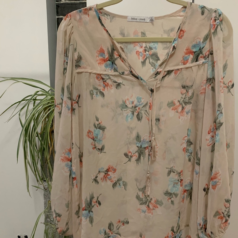 Bishop & Young Floral Blouse